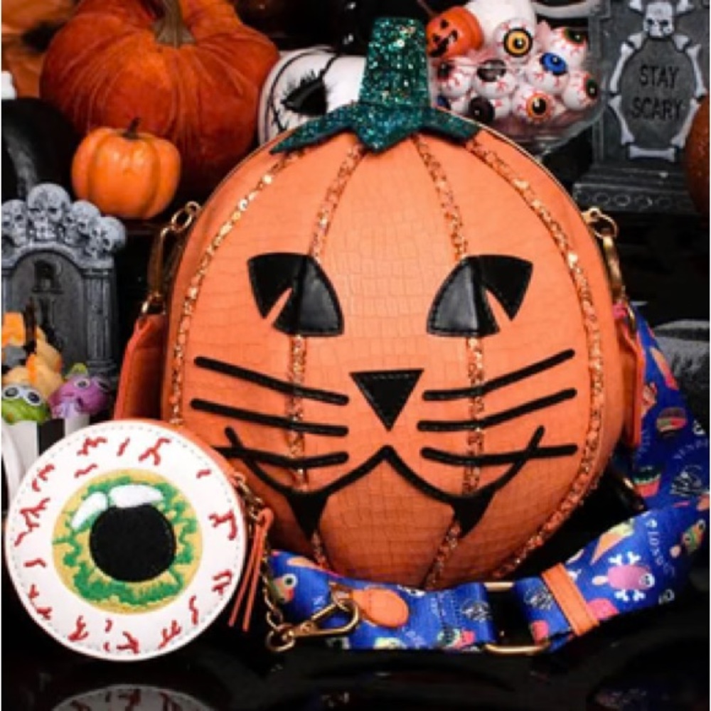 Vendula London I Scream Pumpkin bag